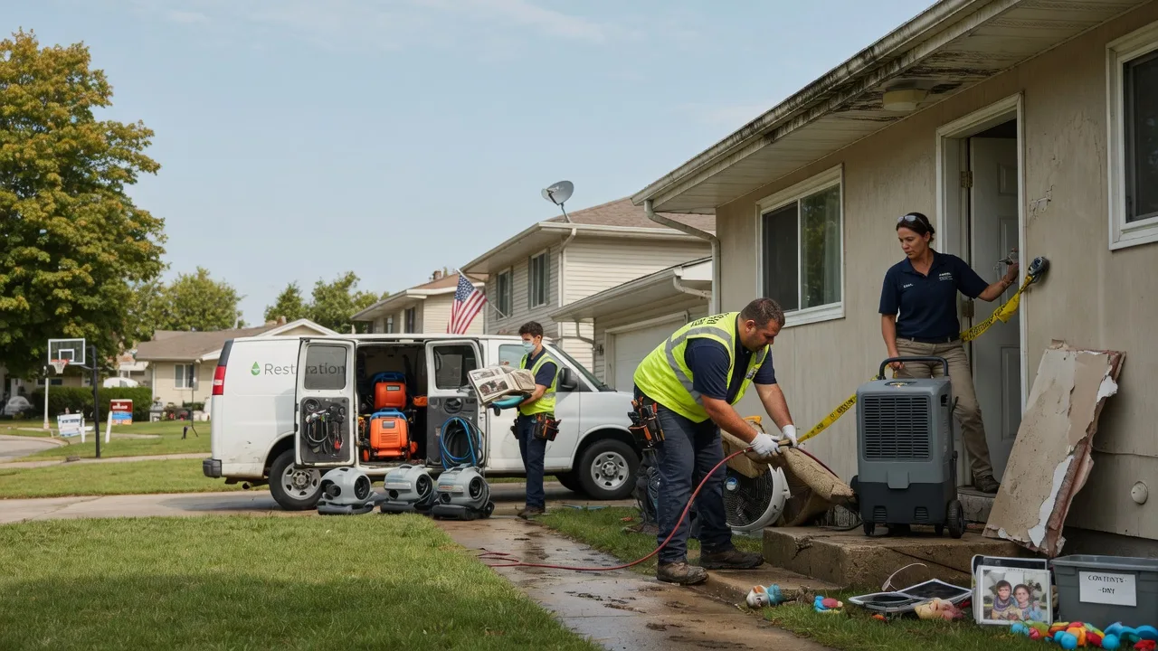 Water Damage Restoration in Cherry Fork, OH near me